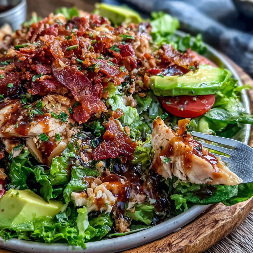 Cooked Chicken Lunch Salad