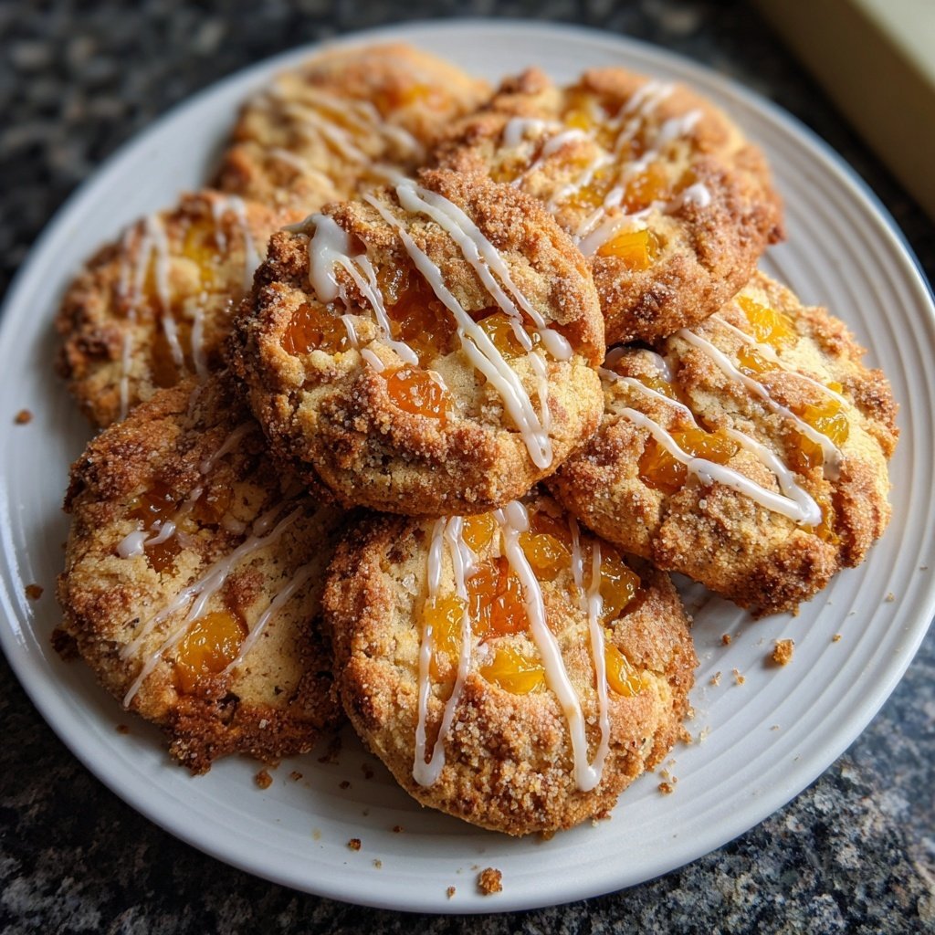 Cinnamon Apricot Spring Cookies