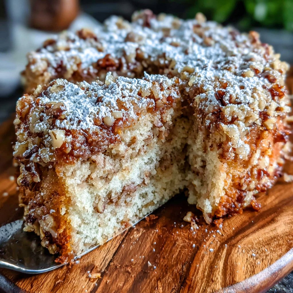 Spiced Dandelion Nut Cake
