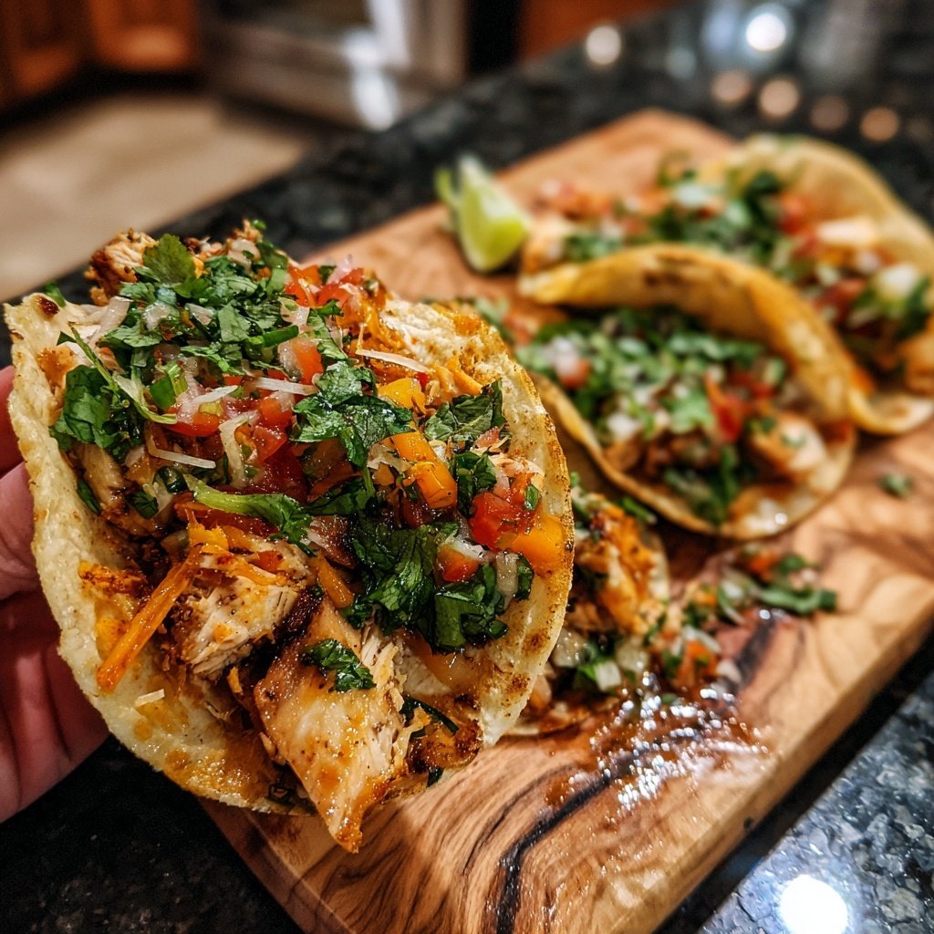 Global Mexican Chicken Tacos